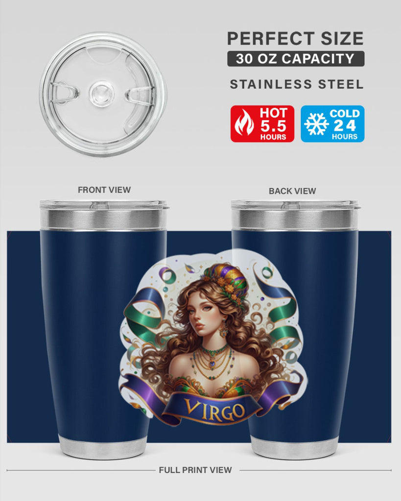 virgo 552#- zodiac- Tumbler