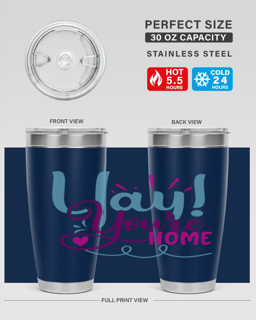 yay youre home 7#- family- Tumbler