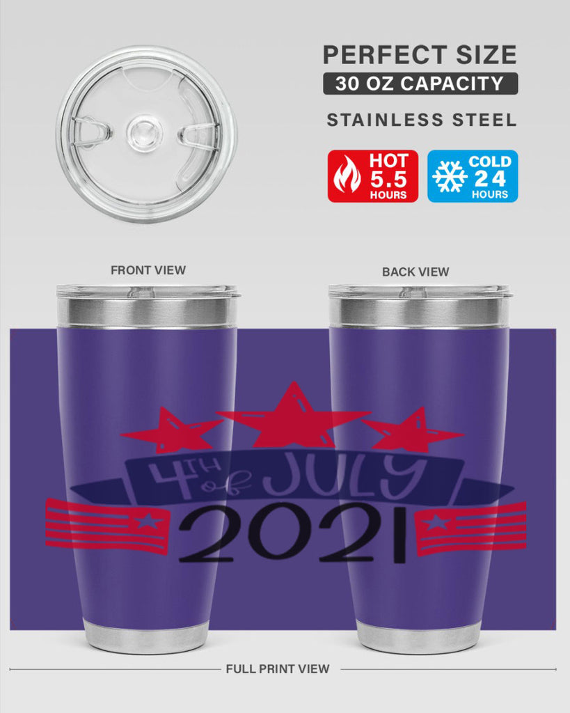 4th Of July Style 140#- Fourt Of July- Tumbler