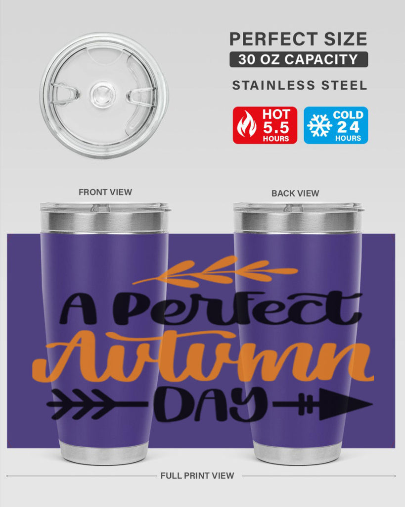 A Perfect Autumn Day 470#- fall- Tumbler