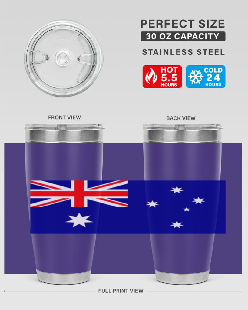 Australia 189#- world flags- Tumbler