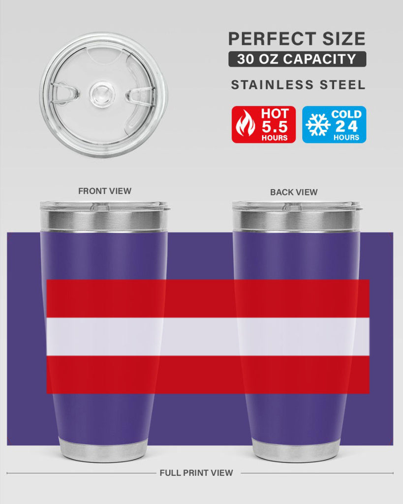 Austria 188#- world flags- Tumbler