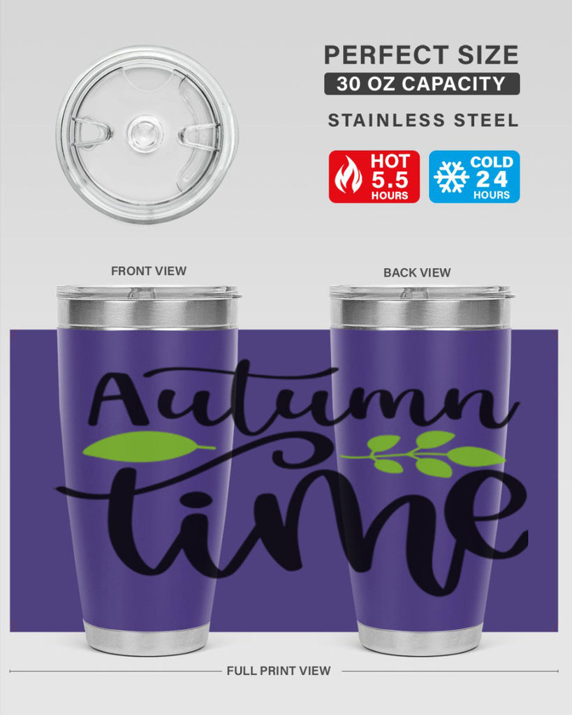 Autumn Time 35#- fall- Tumbler