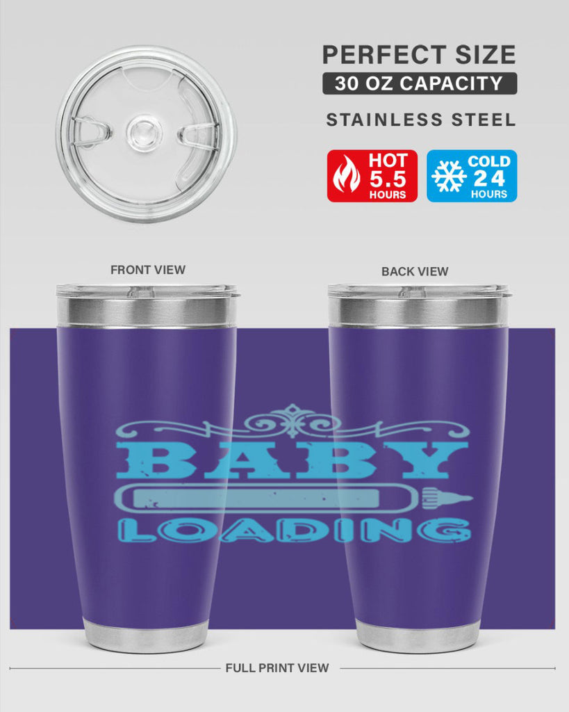 Baby Loading Style 49#- baby shower- tumbler