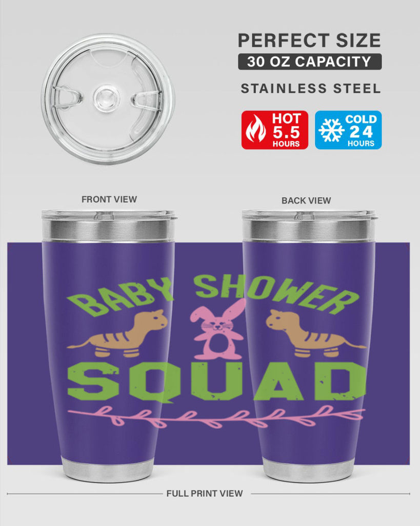 Baby Shower Squad Style 47#- baby shower- tumbler