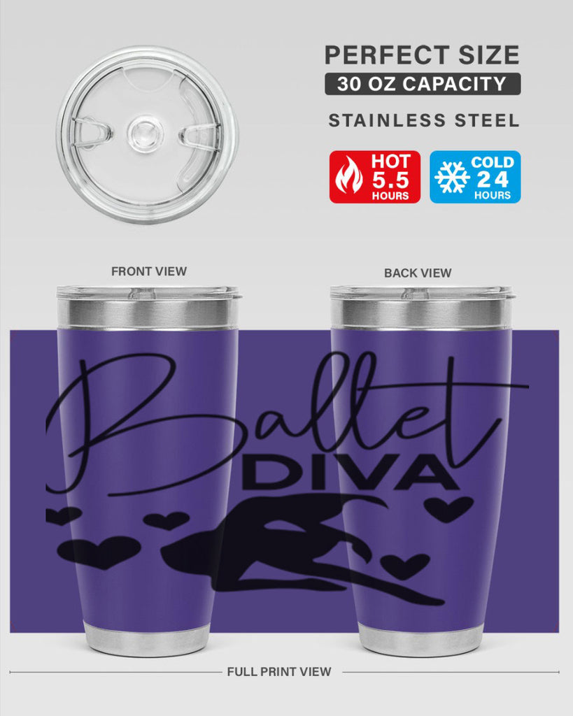 Ballet Diva 5#- ballet- Tumbler