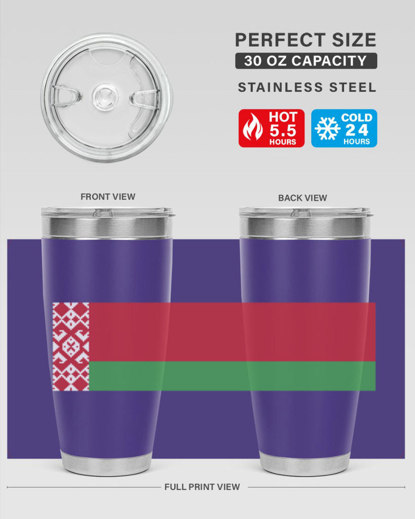 Belarus 182#- world flags- Tumbler