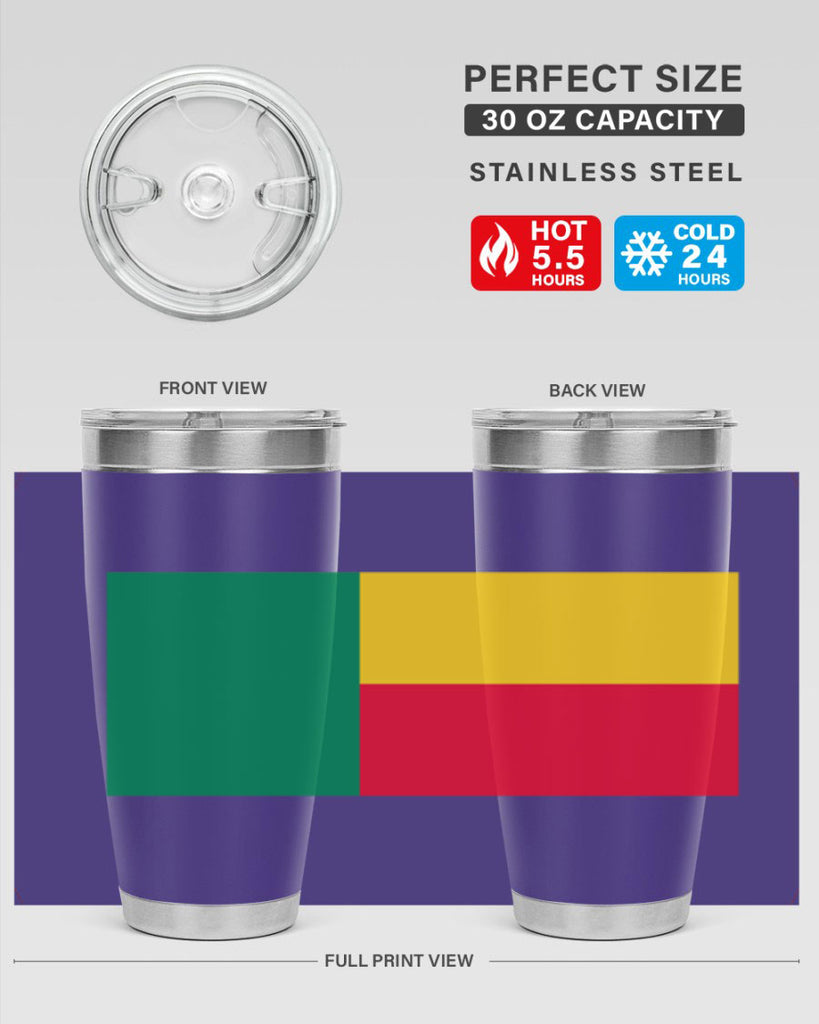 Benin 179#- world flags- Tumbler