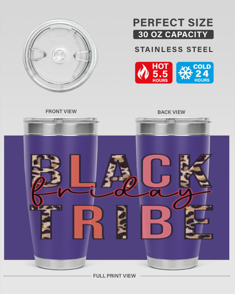 Black friday tribe 46#- fall- Tumbler