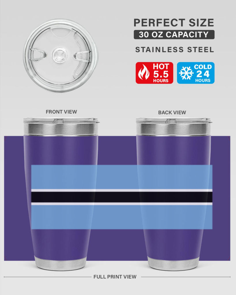 Botswana 175#- world flags- Tumbler