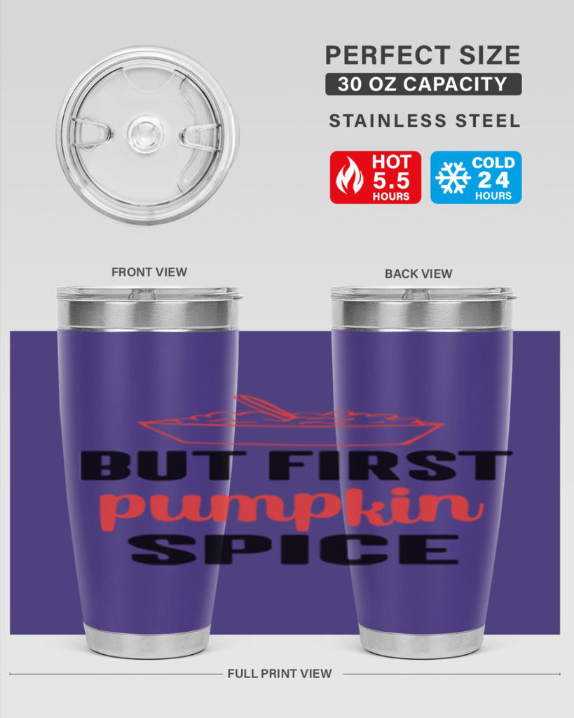 But first pumpkin spice 55#- fall- Tumbler