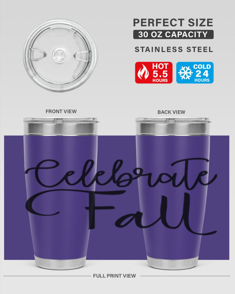 Celebrate Fall 60#- fall- Tumbler