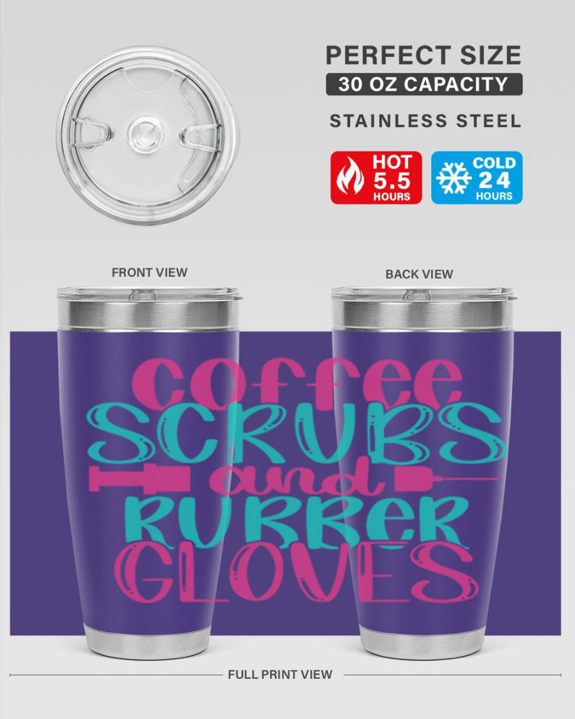 Coffee Scrubs And Rubber Gloves Style Style 210#- nurse- tumbler