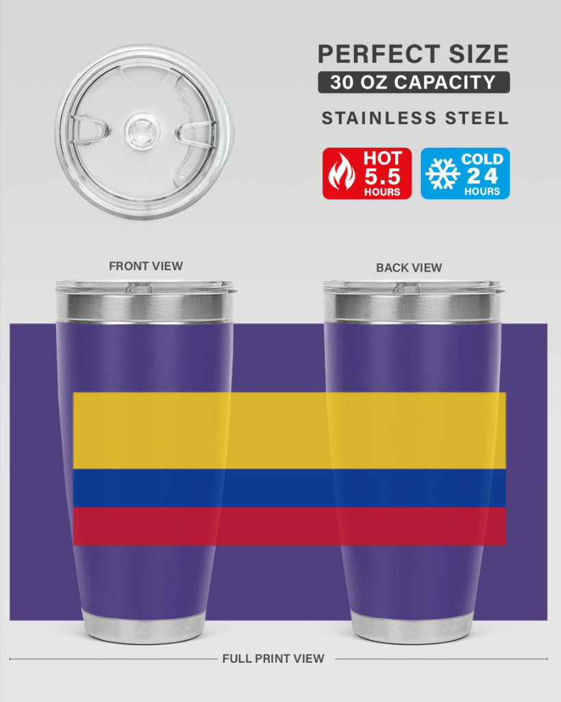 Colombia 161#- world flags- Tumbler