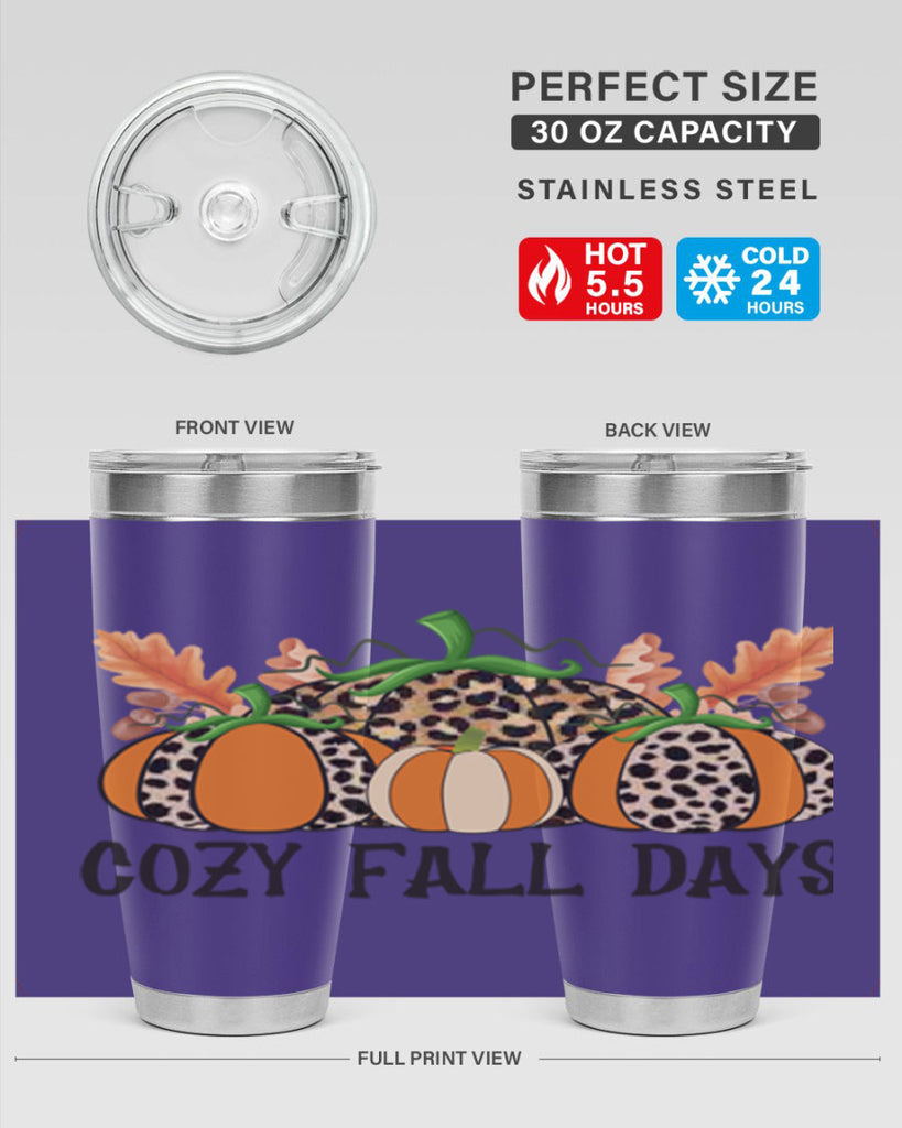 Cozy fall days 61#- fall- Tumbler