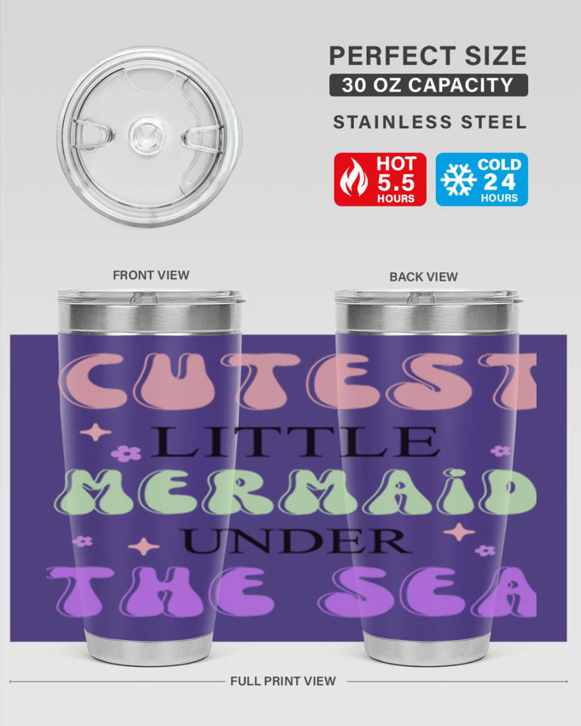 Cutest Little Mermaid Under The 99#- mermaid- Tumbler