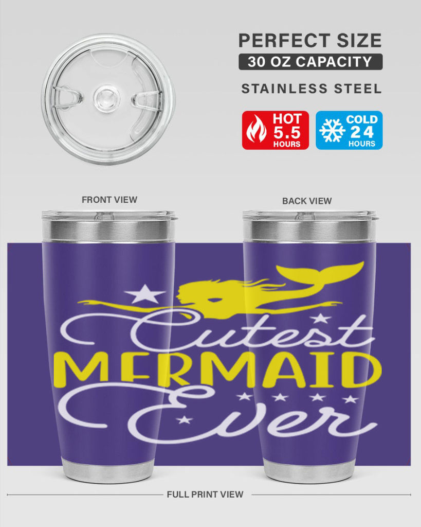 Cutest Mermaid Ever 92#- mermaid- Tumbler