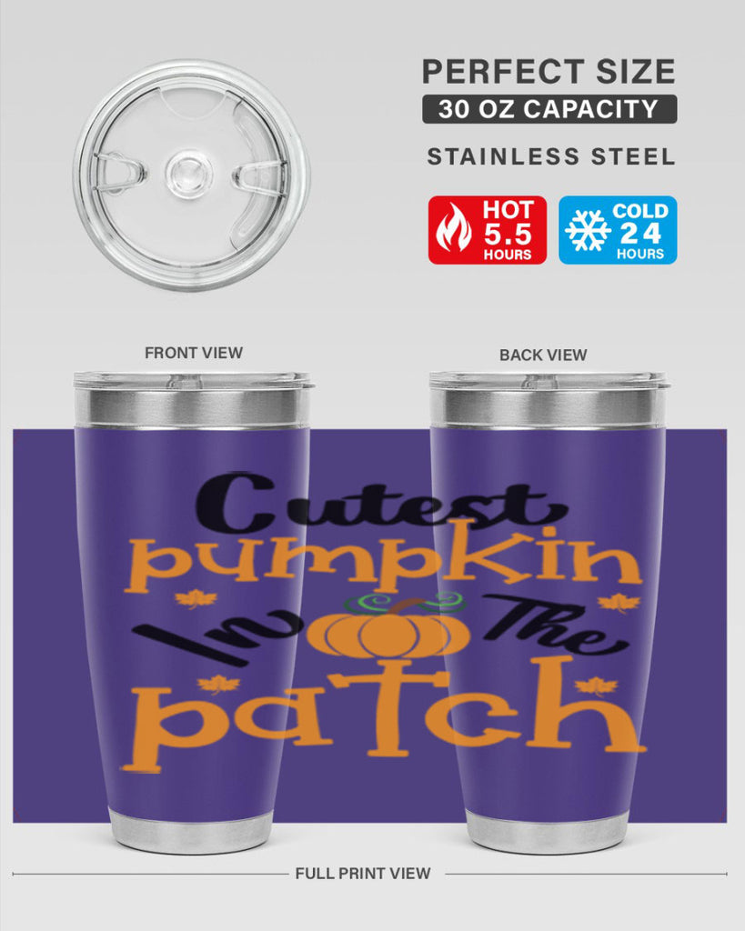Cutestpumpkininthepatch 66#- fall- Tumbler
