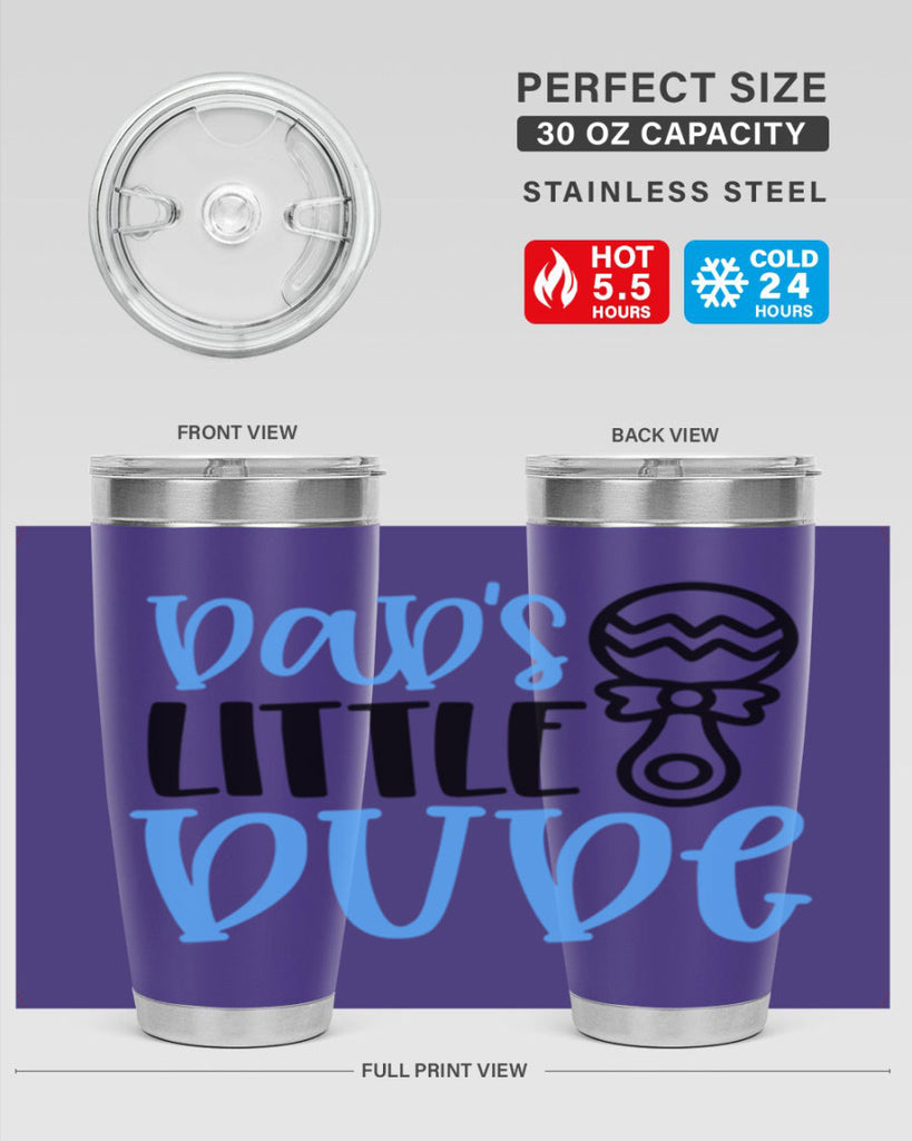 Dads Little Dude Style 102#- baby- tumbler