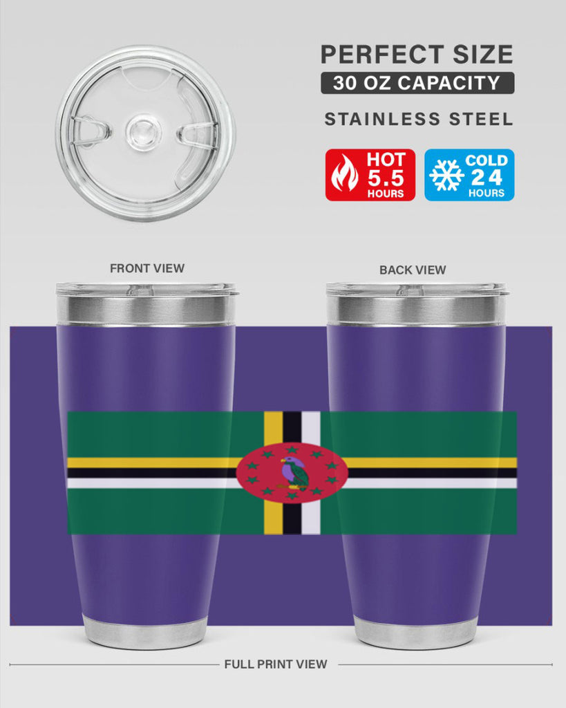 Dominica 149#- world flags- Tumbler