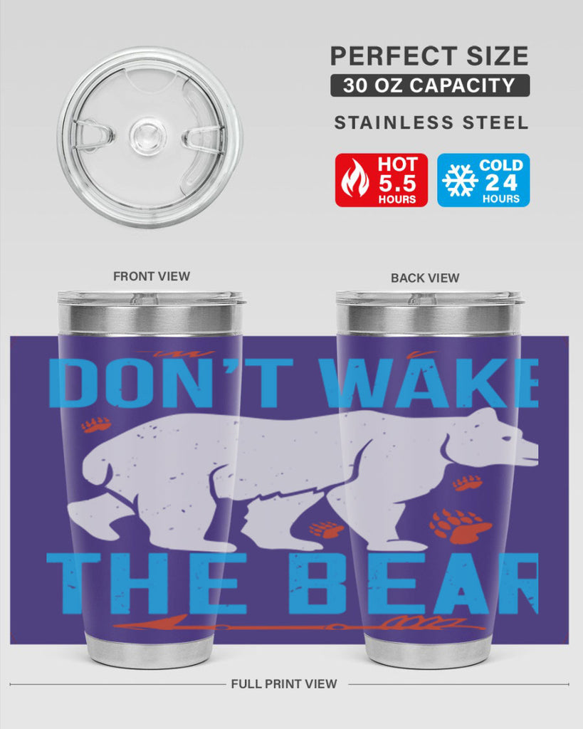 Don’t wake the bear  49#- Bears- Tumbler