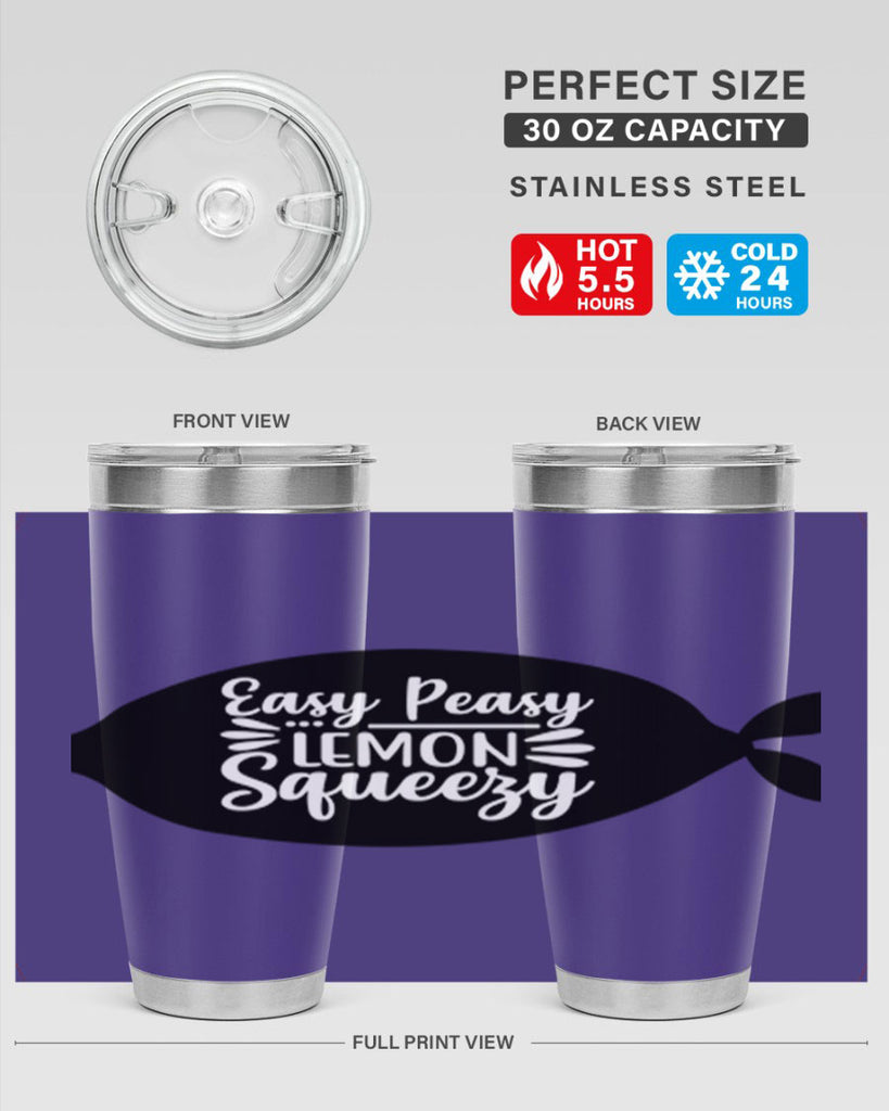 Easy peasy lemon squeezy 159#- mermaid- Tumbler