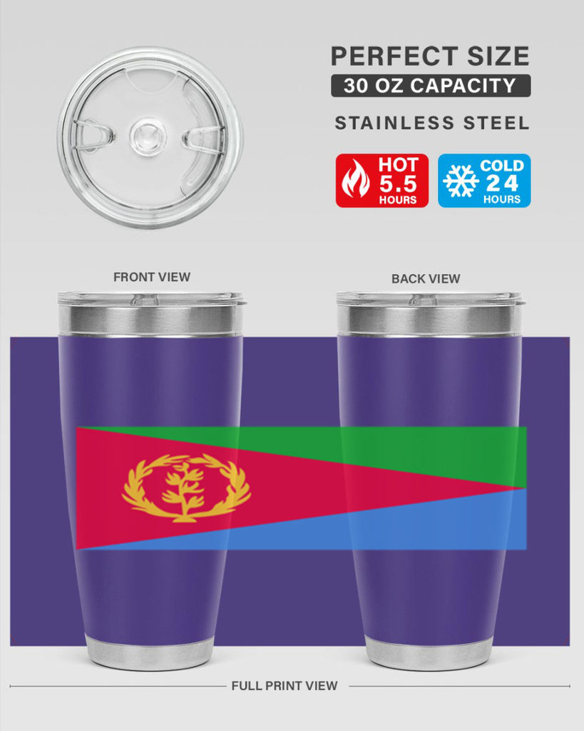 Eritrea 143#- world flags- Tumbler