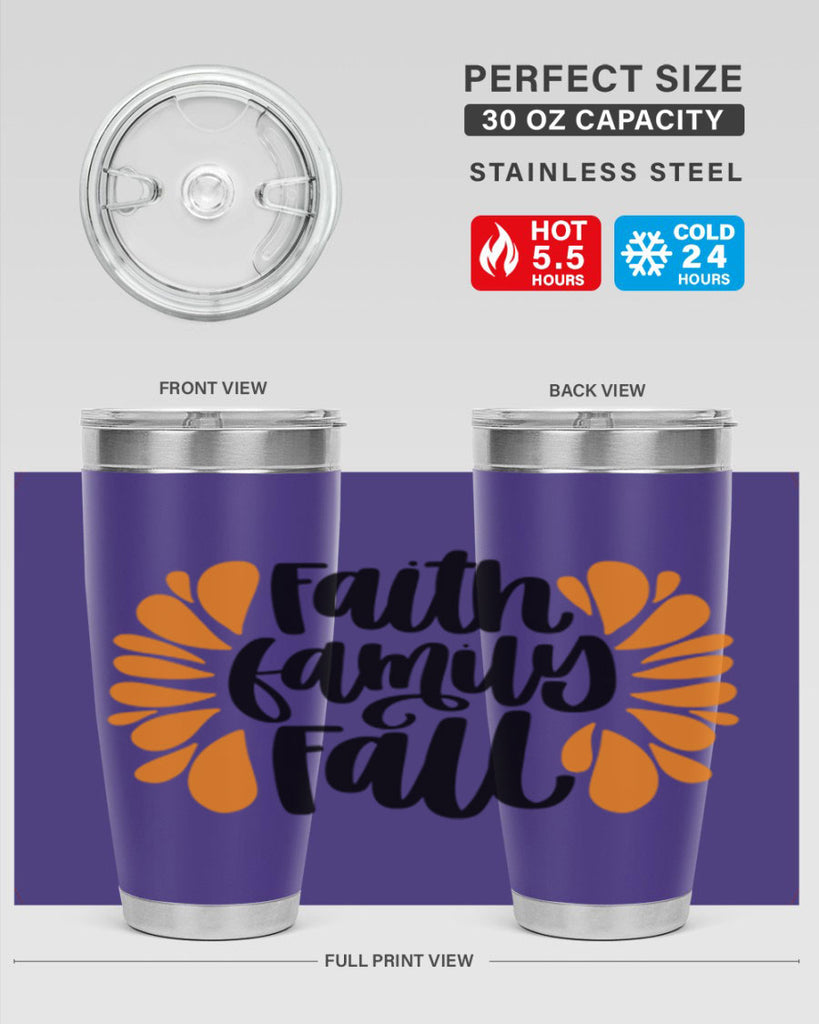 Faith Family Fall 481#- fall- Tumbler