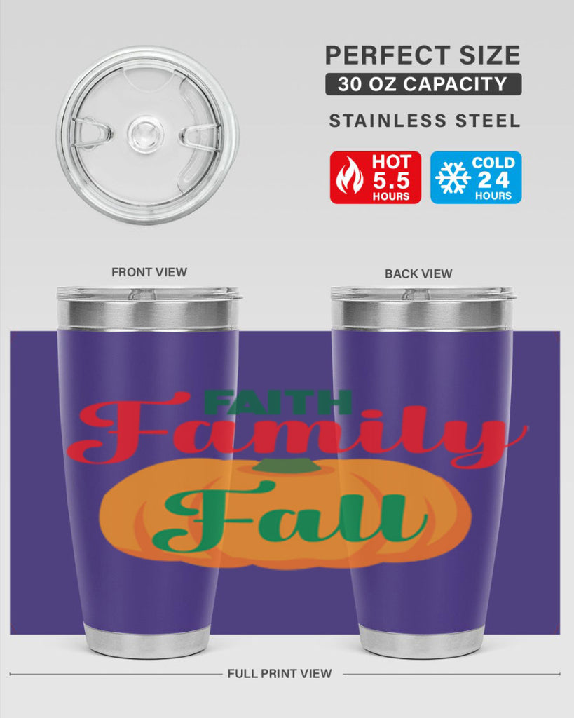 FaithFamilyFall 83#- fall- Tumbler