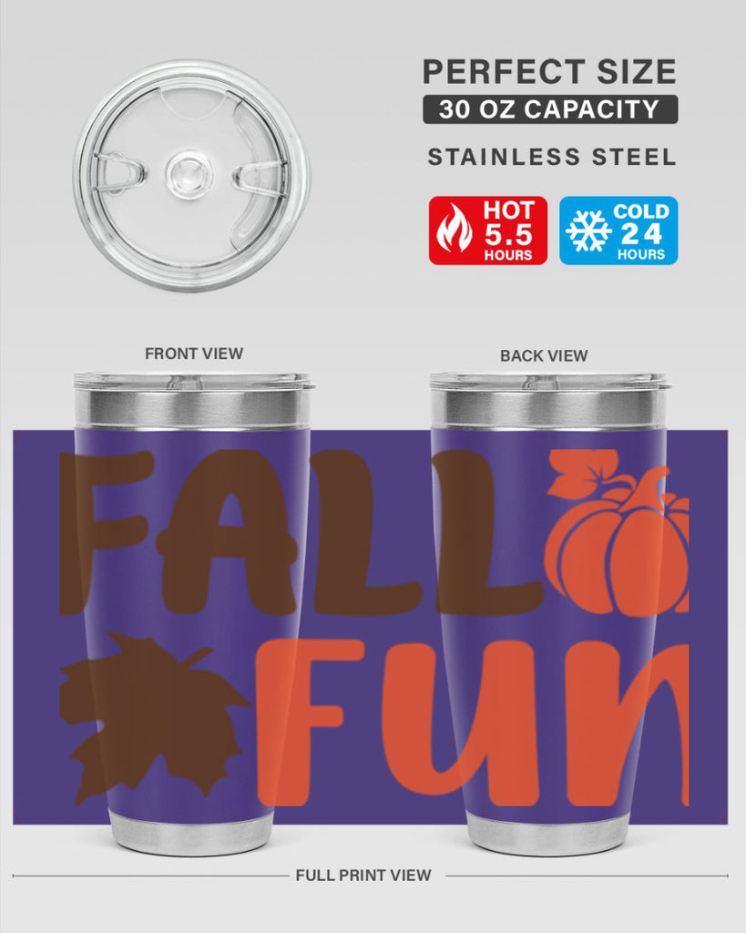 Fall Fun 102#- fall- Tumbler