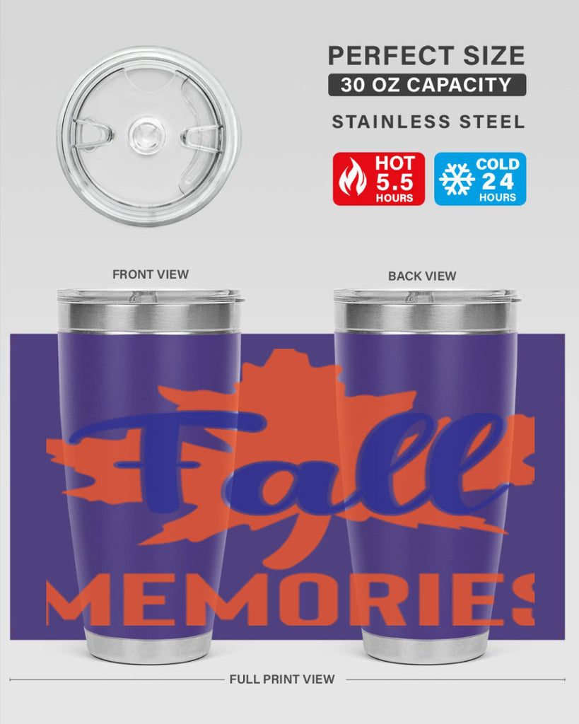 Fall Memories 124#- fall- Tumbler