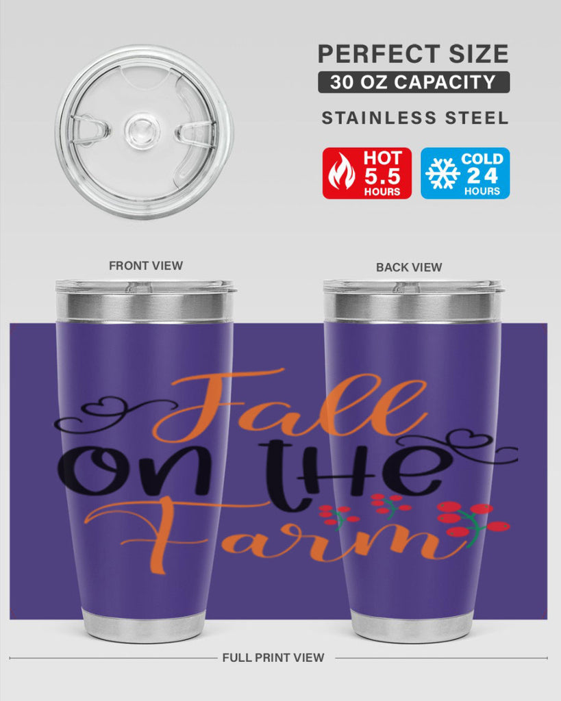 Fall On The Farm 125#- fall- Tumbler