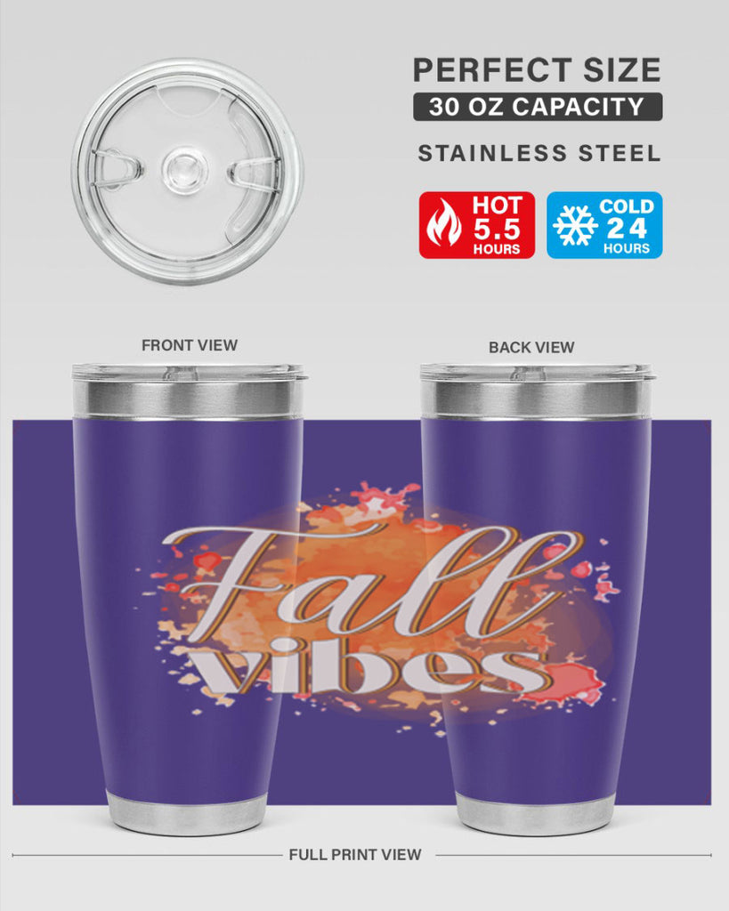 Fall Vibes 144#- fall- Tumbler