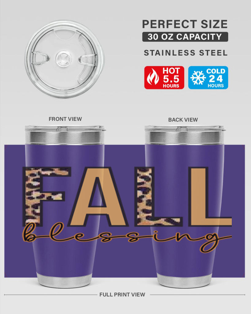 Fall blessing 90#- fall- Tumbler