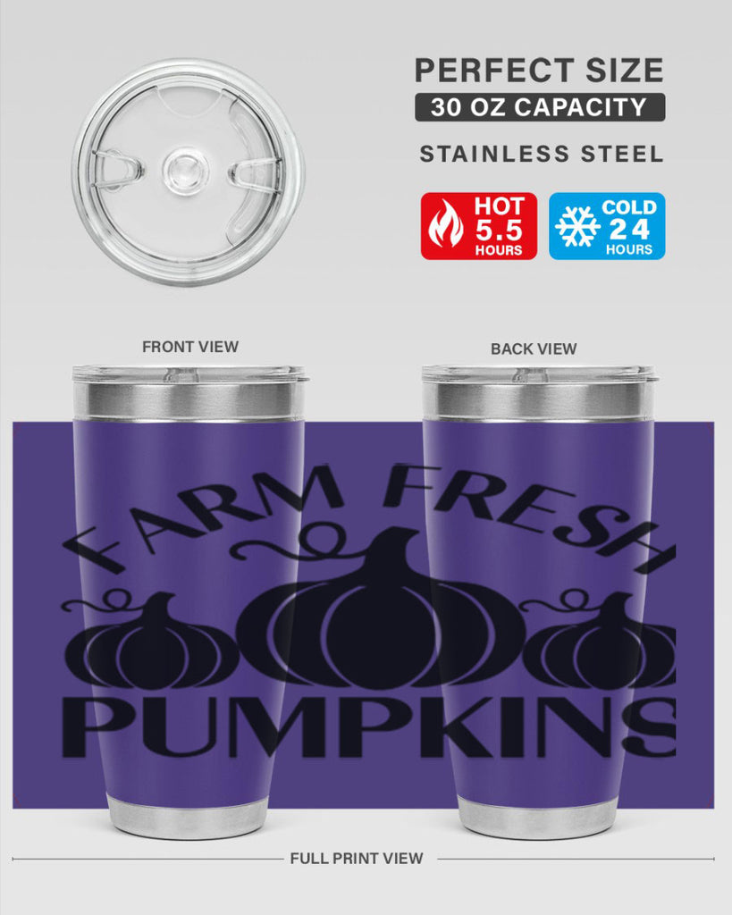 Farm Fresh Pumpkins 176#- fall- Tumbler