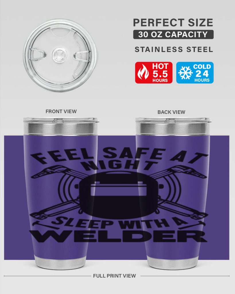 Feel safe at night Style 9#- welder- tumbler