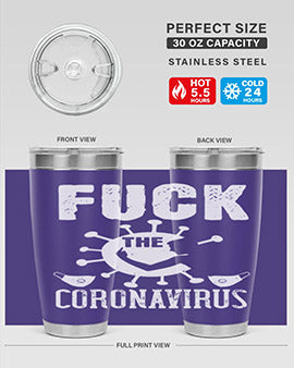 Fuck the CORONAVIRUS Style 39#- corona virus- Cotton Tank