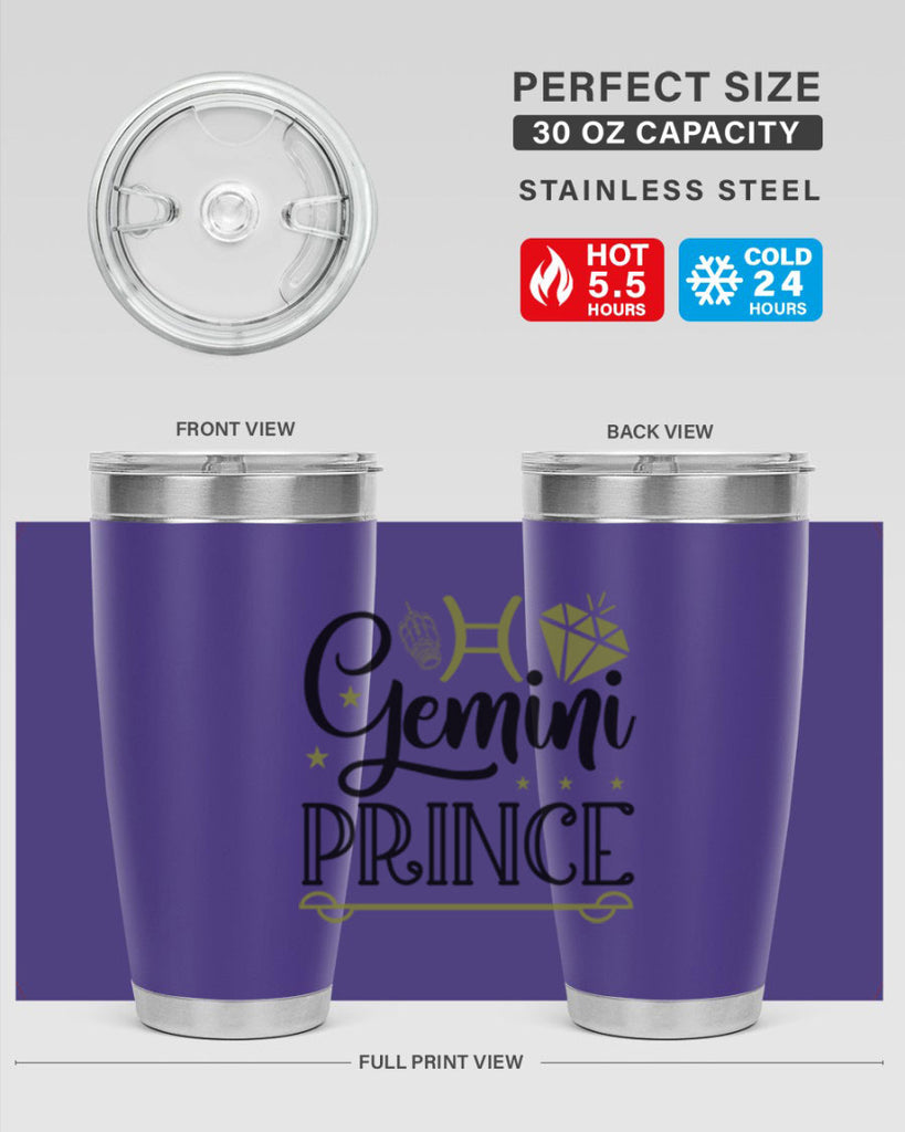 Gemini prince 229#- zodiac- Tumbler