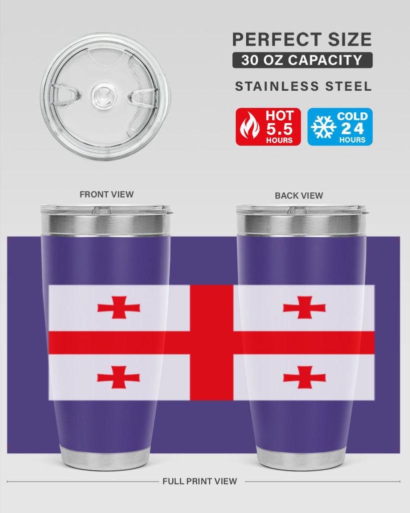 Georgia 134#- world flags- Tumbler