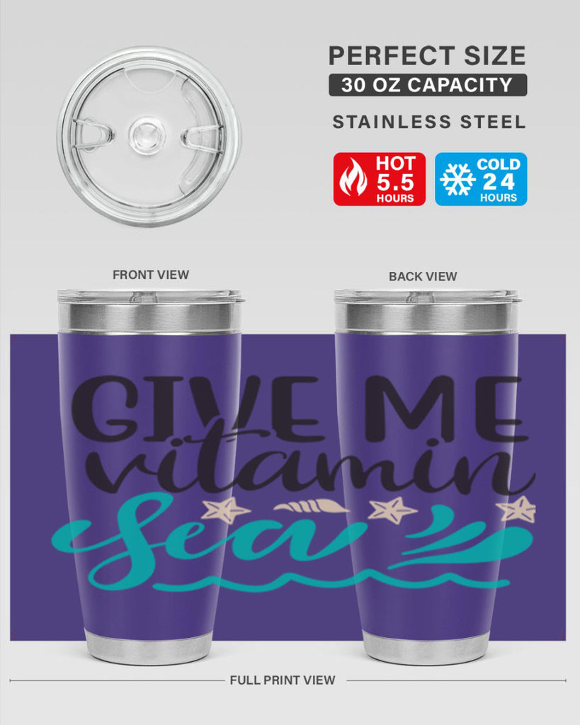 Give me vitamin sea 190#- mermaid- Tumbler