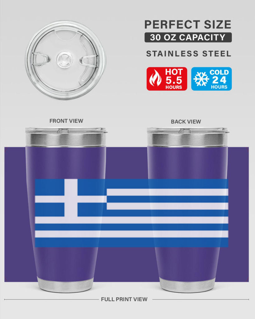 Greece 131#- world flags- Tumbler