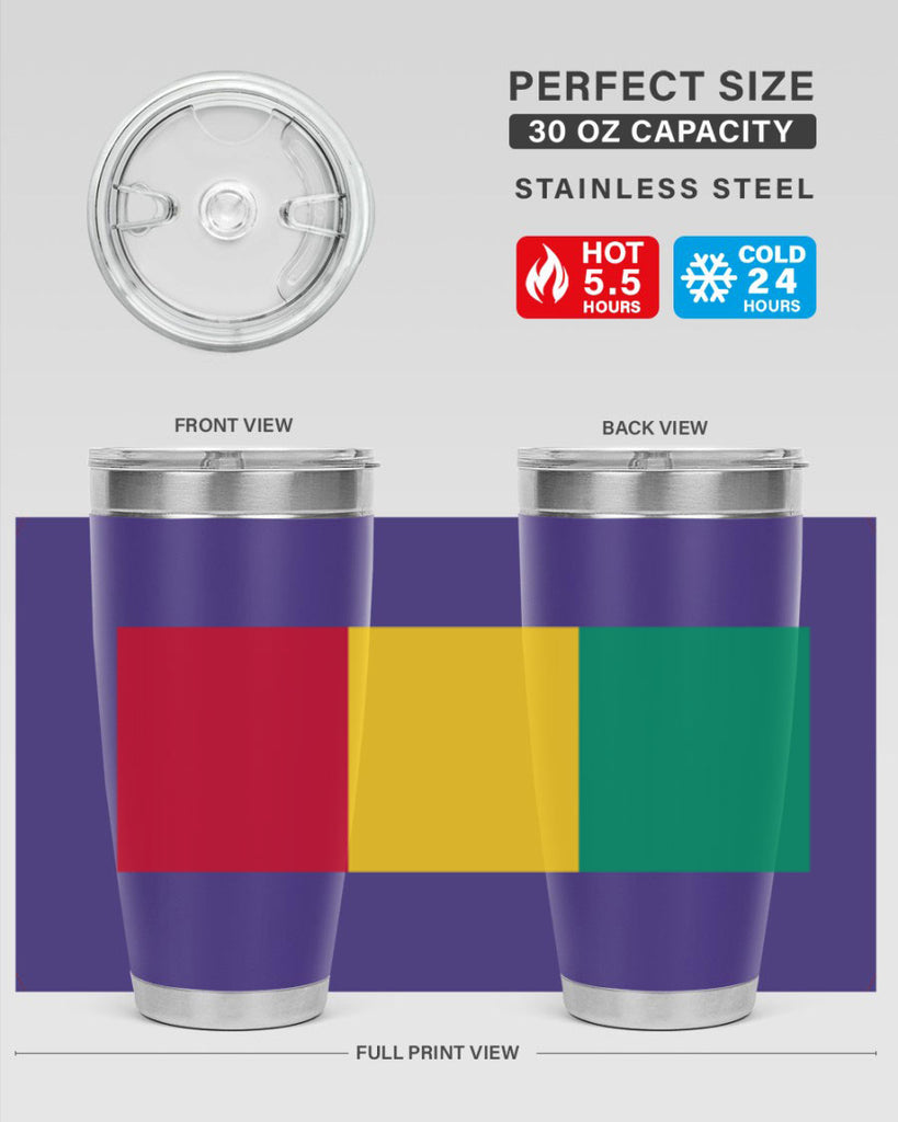 Guinea 127#- world flags- Tumbler