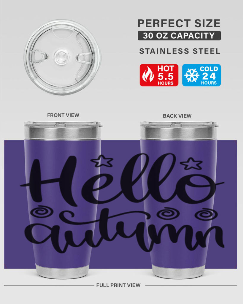 Hello Autumn 270#- fall- Tumbler
