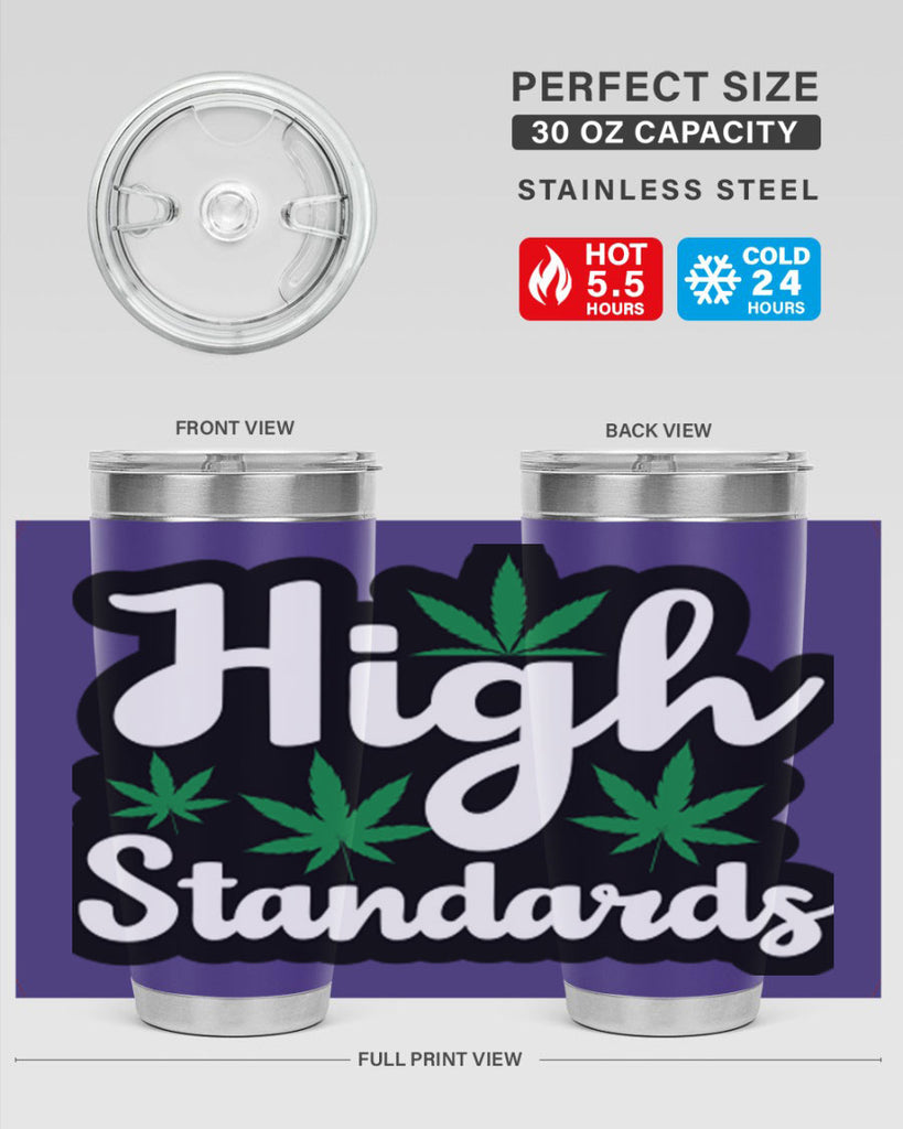 High standards 119#- marijuana- Tumbler