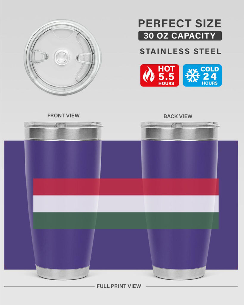 Hungary 123#- world flags- Tumbler