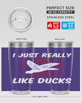 I just really like ducks Style 50#- duck- Tumbler