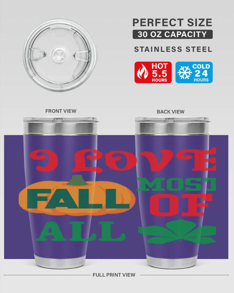 ILOVEFALLMOSTof 346#- fall- Tumbler
