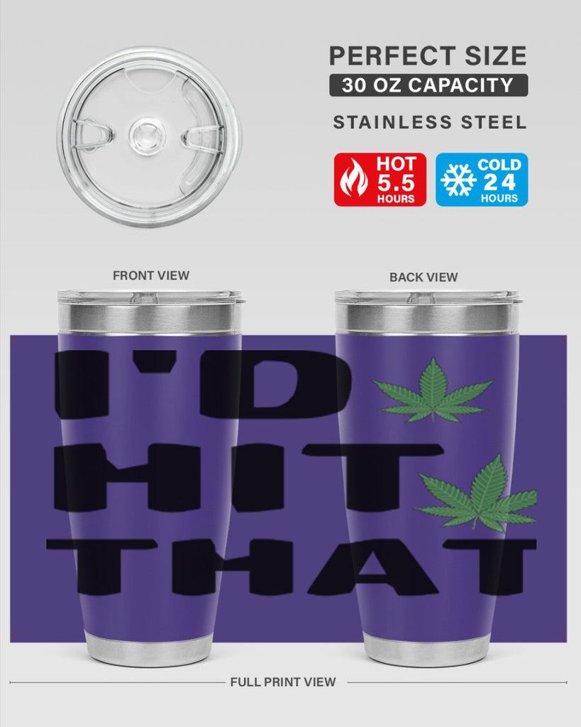 Id hit that cannabis 141#- marijuana- Tumbler