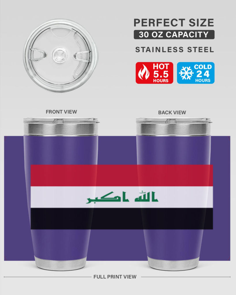 Iraq 118#- world flags- Tumbler