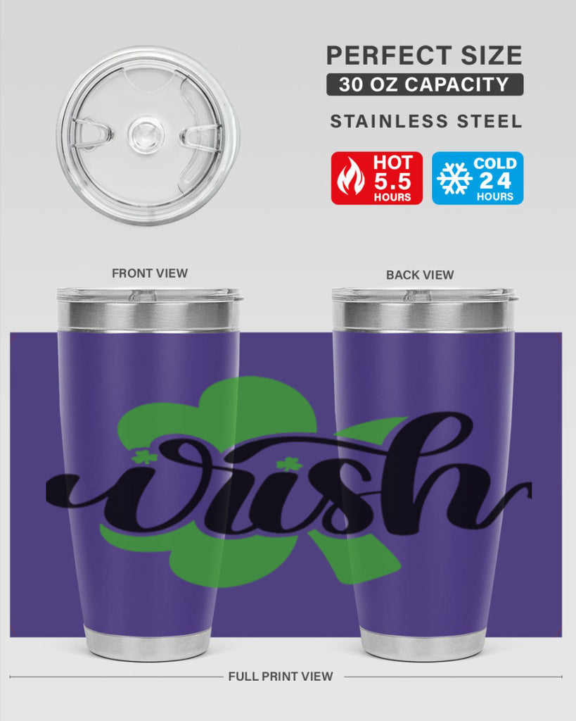 Irish Style 82#- St Patricks Day- Tumbler